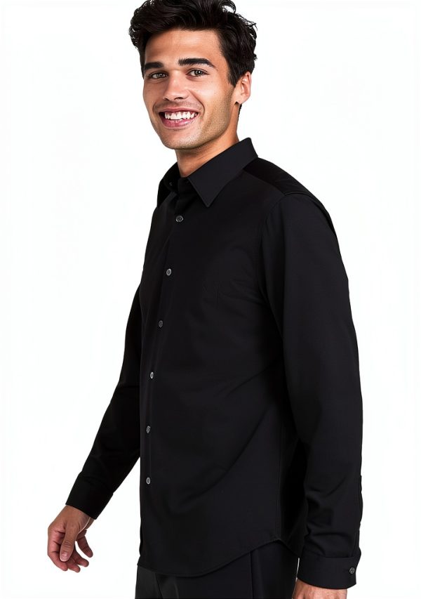 Theory Men's Button-Down Stretch Knit Shirt-3