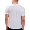 Men's White T-Shirt BrandName Lightweight Jersey-3
