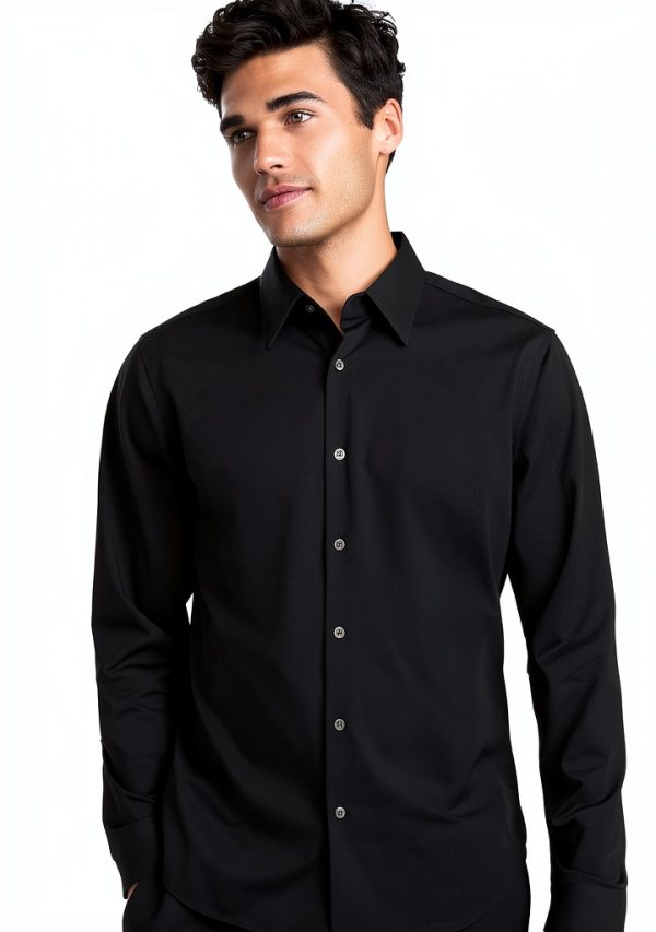 Theory Men's Button-Down Stretch Knit Shirt-1