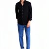 Theory Men's Button-Down Shirts Mid-weight Stretch Knit-4