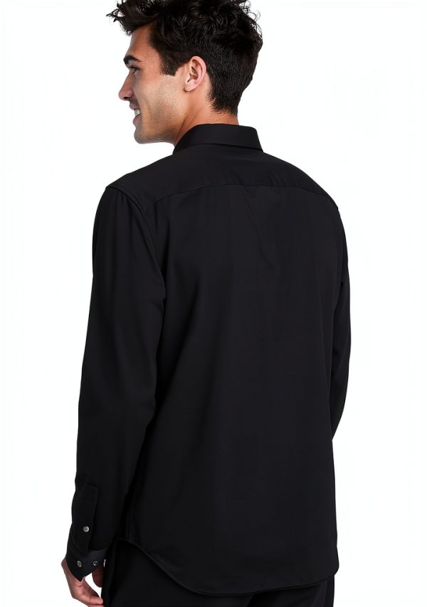 Theory Men's Button-Down Stretch Knit Shirt-2