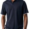 Men's Polo Shirt Theory Breathable Black Carbon-0
