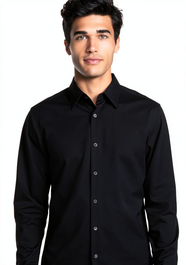 Theory Men's Button-Down Stretch Knit Shirt-0